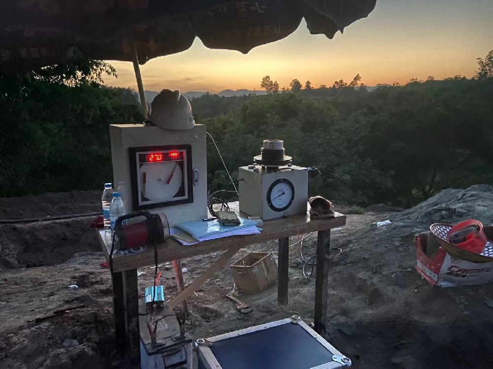 管道試壓壓力天平現(xiàn)場(chǎng)工況使用圖